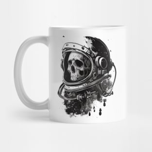 Astronaut helmet skull Mug